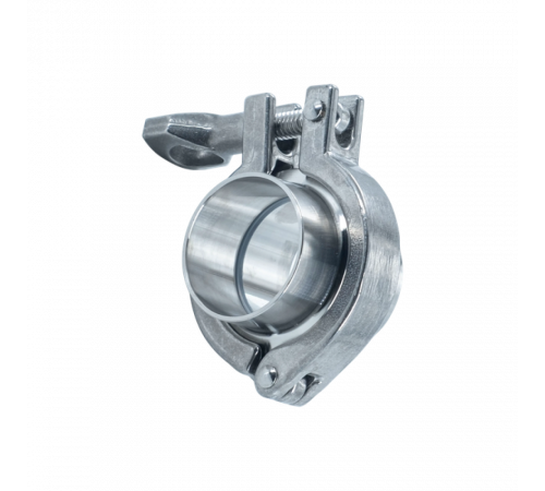 Clamp соединение в сборе DIN 32676, EPDM, AISI 304, DN50 (52мм)