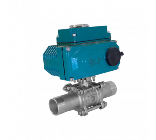 Кран шаровый приварной, AISI304 DN 100 (4