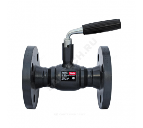 Кран шаровой стальной JIP-FF Ду 25 Ру40 фланцевый Danfoss 065N0310G