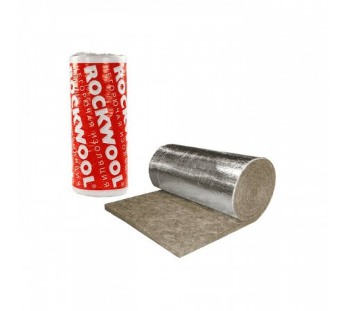 Рулон минеральная вата TEX MAT кашированный фольгой 60х1000-5 ROCKWOOL 39438