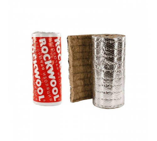 Рулон минеральная вата WIRED MAT 80 ALU 70х1000-2 ROCKWOOL 75922
