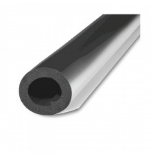 Трубка вспененный каучук ST 42/9 L=1м Тмакс=110°C черный с покрытием AL CLAD K-flex 09042214303CL