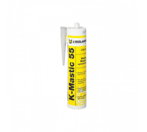 Клей-герметик для IC CLAD/IN CLAD K-MASTIC 55 картридж 290мл черный K-flex 89999530035