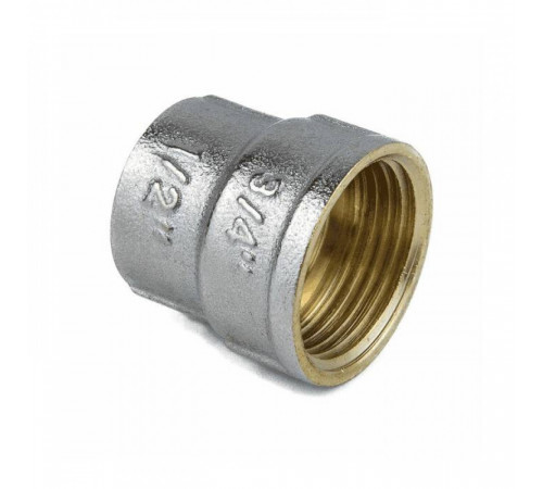 Муфта лат перех Ду20х15 м/м никель Aquasfera 9019-01