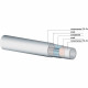 Труба металлопластиковая Oventrop Copipe HS PE-Xc/Al/PE-Xb 32x3,0 (штанга: 5 м)