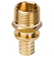 Переходник Stout SFA 0001 20xR 3/4, аксиальный, с наружной резьбой