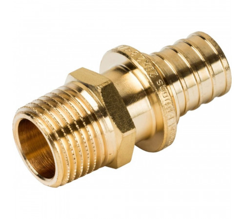 Переходник Stout SFA 0001 20xR 1/2, аксиальный, с наружной резьбой