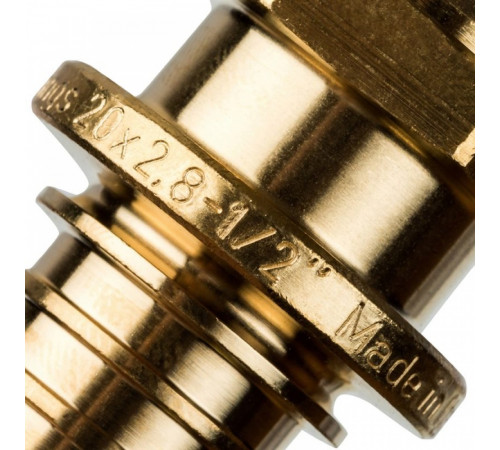 Переходник Stout SFA 0001 20xR 1/2, аксиальный, с наружной резьбой
