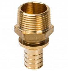 Переходник Stout SFA 0001 25xR 1, аксиальный, с наружной резьбой