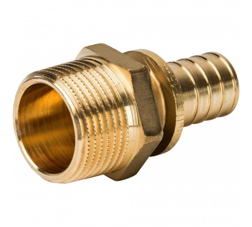Переходник Stout SFA 0001 25xR 1, аксиальный, с наружной резьбой