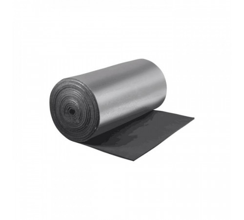 Рулон вспененный каучук ST 25/1,0-8 Тмакс=110°C черный с покрытием ALU K-flex 80625000108