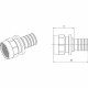 Переходник Rehau Rautitan 32-Rp3/4 RX+