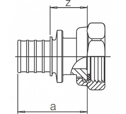 Переходник Rehau Rautitan 25-G3/4 RX+