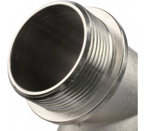 Угольник Stout SFT-0016 1 1/2 НВ, с упором, никелированный