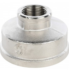 Муфта Stout SFT-0006 2х3/4 переходная, никелированная
