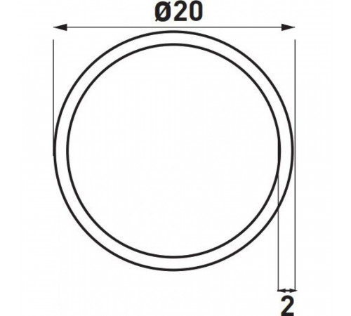 Труба из сшитого полиэтилена Elsen PE-Xa Elspipe 20x2,0 (бухта: 120 м)
