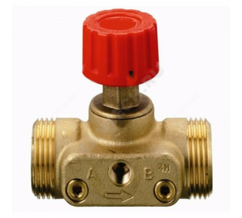 Клапан запорный ручной латунь CDT Ду 50 Ру16 НР Kvs=16м3/ч б/ниппелей Danfoss 003Z7702