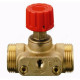 Клапан запорный ручной латунь CDT Ду 50 Ру16 НР Kvs=16м3/ч б/ниппелей Danfoss 003Z7702