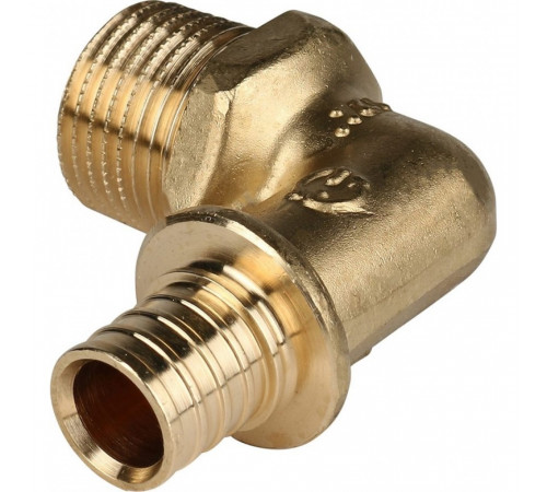 Угольник Stout SFA 0005 16xR 1/2, с наружной резьбой, аксиальный