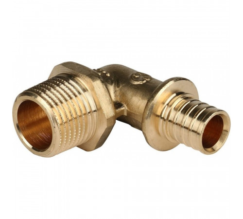 Угольник Stout SFA 0005 16xR 1/2, с наружной резьбой, аксиальный