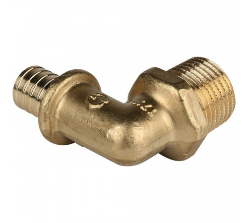 Угольник Stout SFA 0005 16xR 1/2, с наружной резьбой, аксиальный