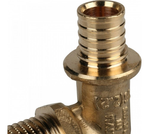 Угольник Stout SFA 0005 16xR 1/2, с наружной резьбой, аксиальный