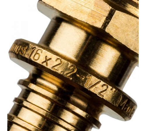 Переходник Stout SFA 0001 16xR 1/2, аксиальный, с наружной резьбой