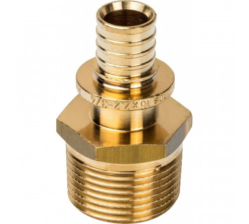 Переходник Stout SFA 0001 16xR 3/4, аксиальный, с наружной резьбой