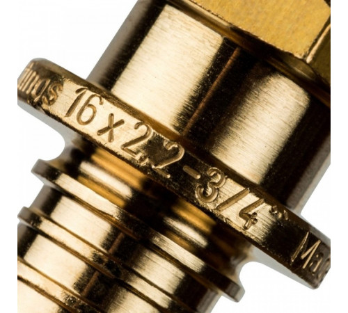 Переходник Stout SFA 0001 16xR 3/4, аксиальный, с наружной резьбой