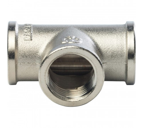 Тройник Stout SFT-0020 1/2 никелированный