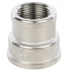 Муфта Stout SFT-0006 1х3/4 переходная, никелированная