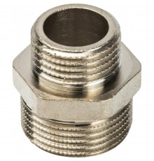 Ниппель Stout SFT-0004 3/4х1/2 переходной, никелированный