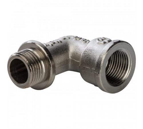 Угольник Stout SFT-0016 3/8 НВ, с упором, никелированный