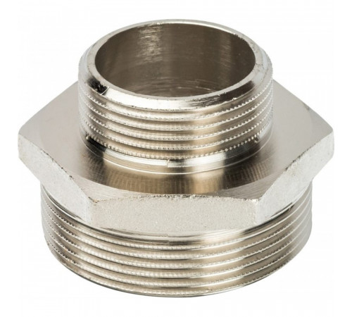 Ниппель Stout SFT-0004 2х1 1/4 переходной, никелированный