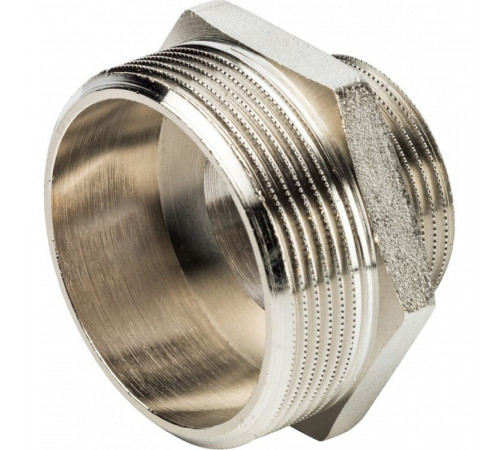 Ниппель Stout SFT-0004 2х1 1/4 переходной, никелированный
