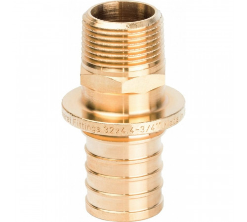 Переходник Stout SFA 0001 32xR 3/4, аксиальный, с наружной резьбой