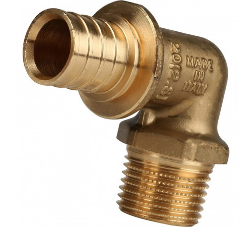 Угольник Stout SFA 0005 20xR 1/2, с наружной резьбой, аксиальный