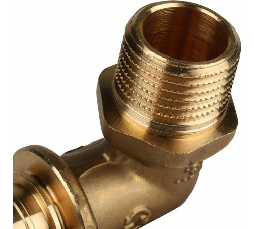 Угольник Stout SFA 0005 20xR 1/2, с наружной резьбой, аксиальный