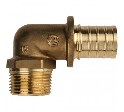 Угольник Stout SFA 0005 32xR 1, с наружной резьбой, аксиальный