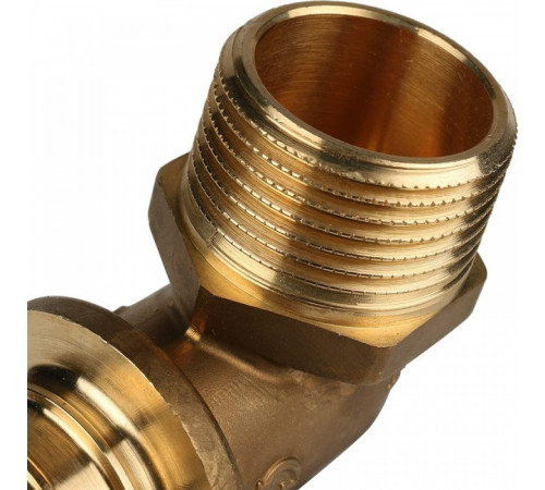 Угольник Stout SFA 0005 32xR 1, с наружной резьбой, аксиальный