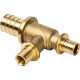 Тройник Stout SFA 0014 25x16x16 аксиальный