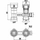 Узел присоединения Stout SVH 0001 3/4, прямой