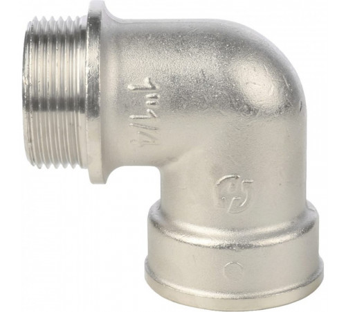 Угольник Stout SFT-0016 1 1/4 НВ, с упором, никелированный