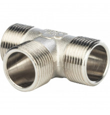 Тройник Stout SFT-0018 1x11 никелированный