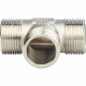 Тройник Stout SFT-0018 1x11 никелированный