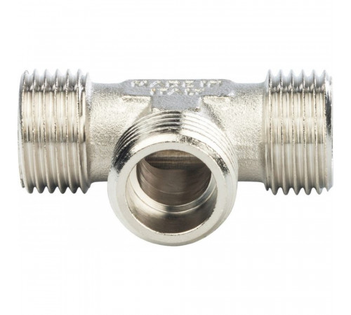 Тройник Stout SFT-0018 3/4x3/43/4 никелированный