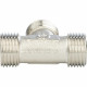Тройник Stout SFT-0018 3/4x3/43/4 никелированный