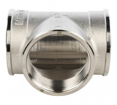 Тройник Stout SFT-0020 2 никелированный