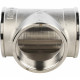 Тройник Stout SFT-0020 2 никелированный