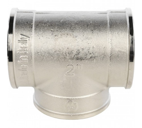 Тройник Stout SFT-0020 2 никелированный